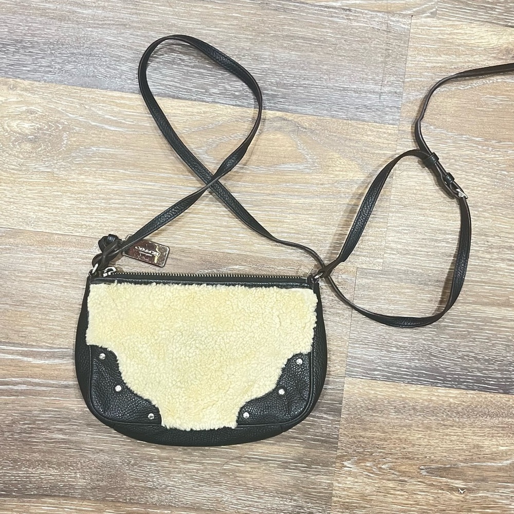 Coach small Rhyder Pochette Shearling - Picture 2 of 4